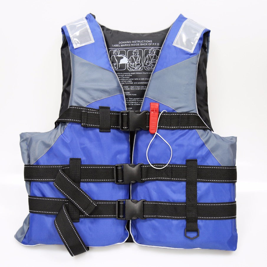 Chaleco Salvavida Para Kayak - (Mod. D) Azul