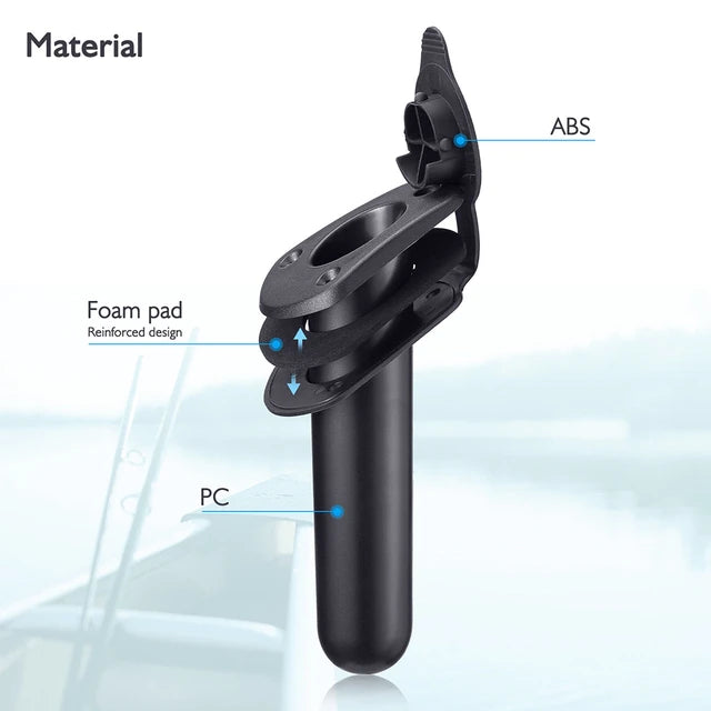 Soporte Para Caña - (Mod. B) Color Negro