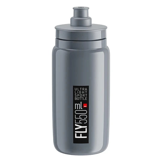 Elite Botella Fly Grey Black Logo 550 Ml