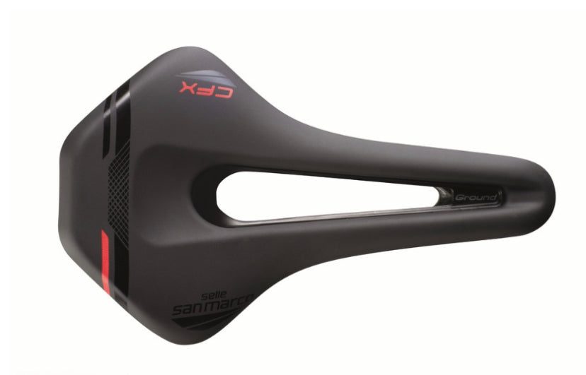 Sillín Selle San Marco GrouND Short Open-Fit Carbon FX Narrow negro.
