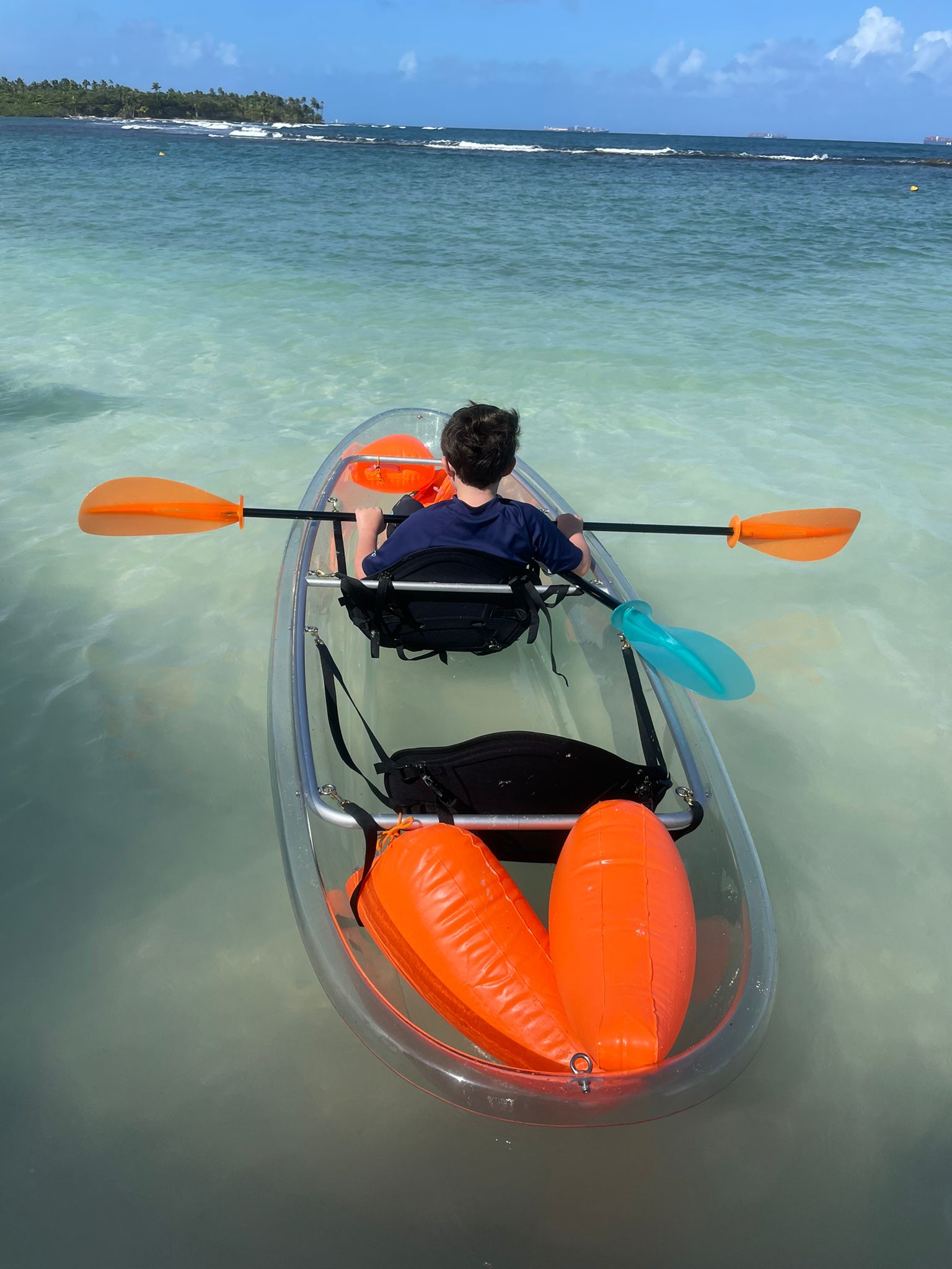 Kayak Transparente Doble