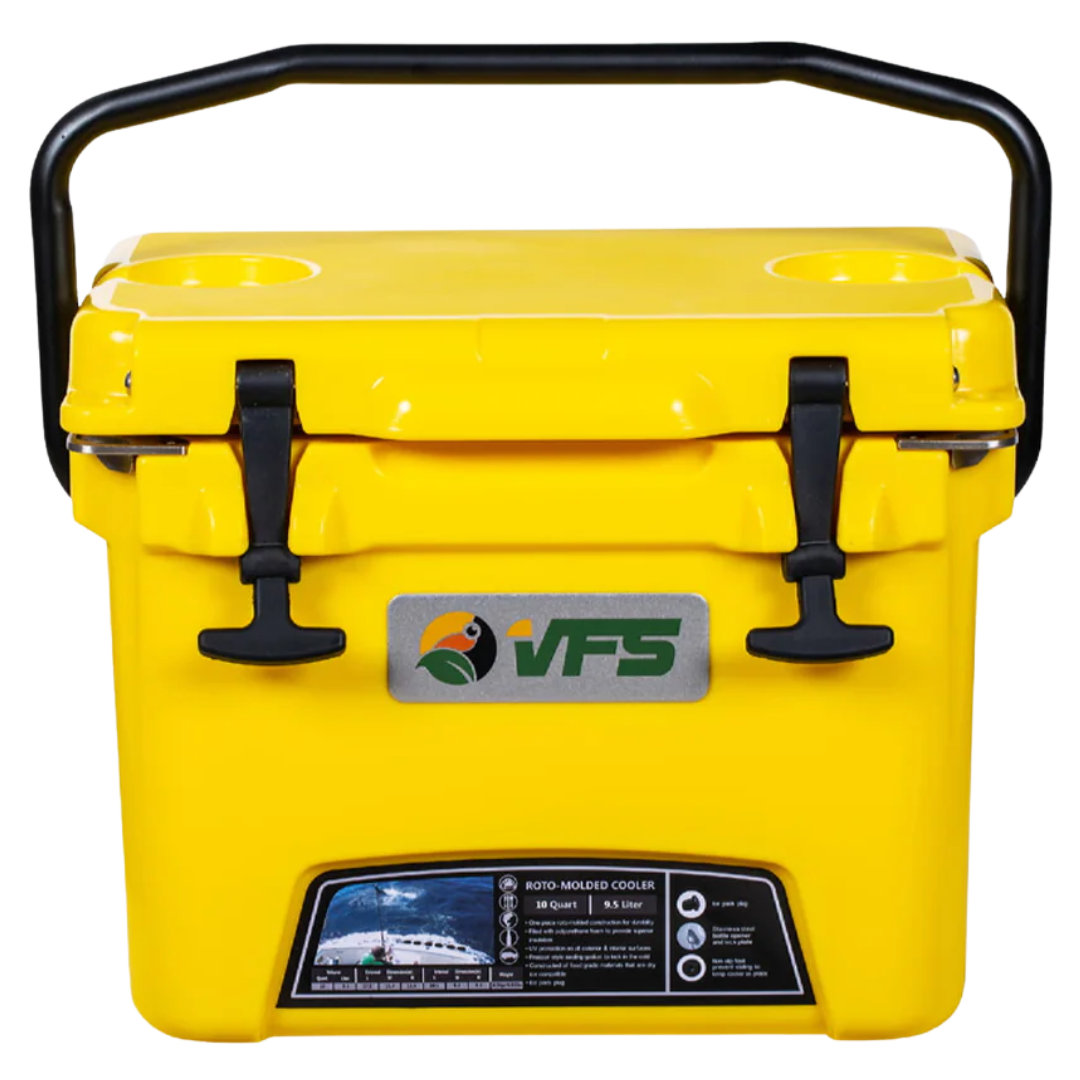 COOLER 10QT - YELLOW