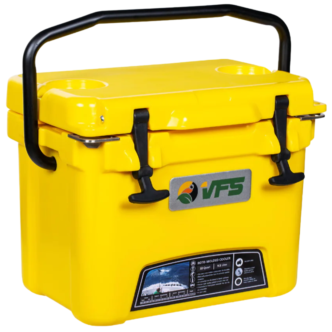 COOLER 10QT - YELLOW