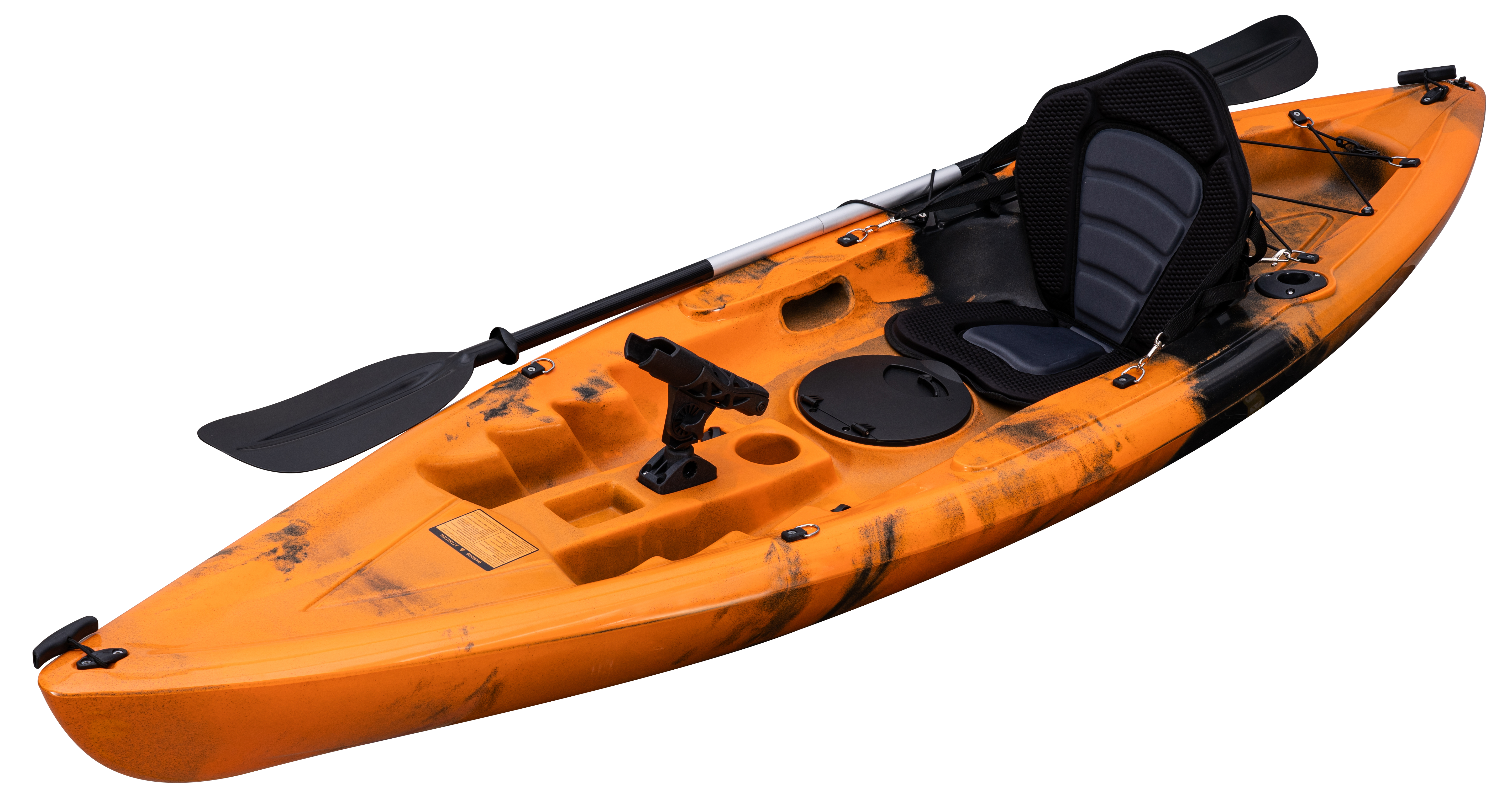 KAYAK CHUMICO 9FT - ORANGE/BLACK