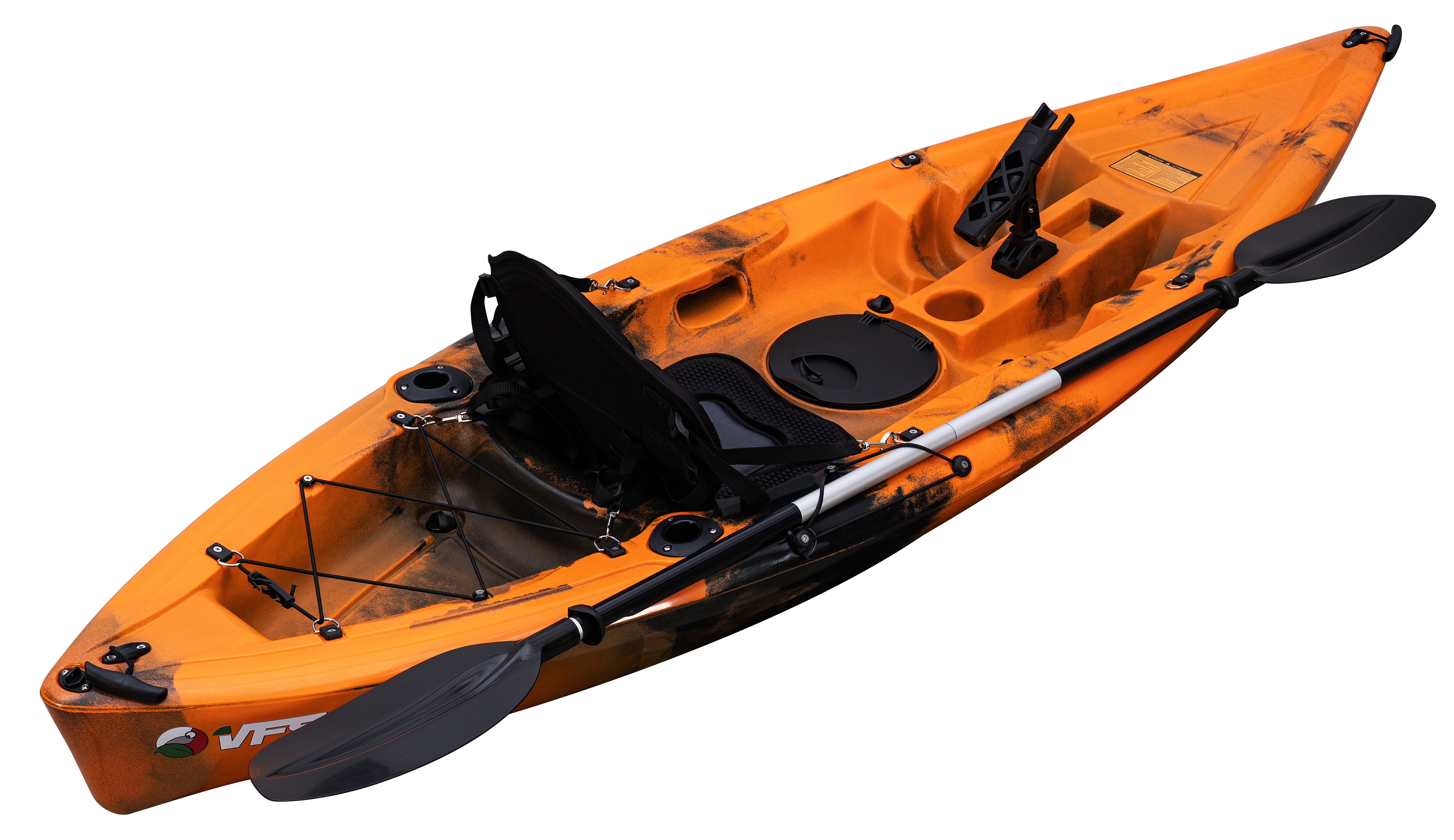 KAYAK CHUMICO 9FT - ORANGE/BLACK