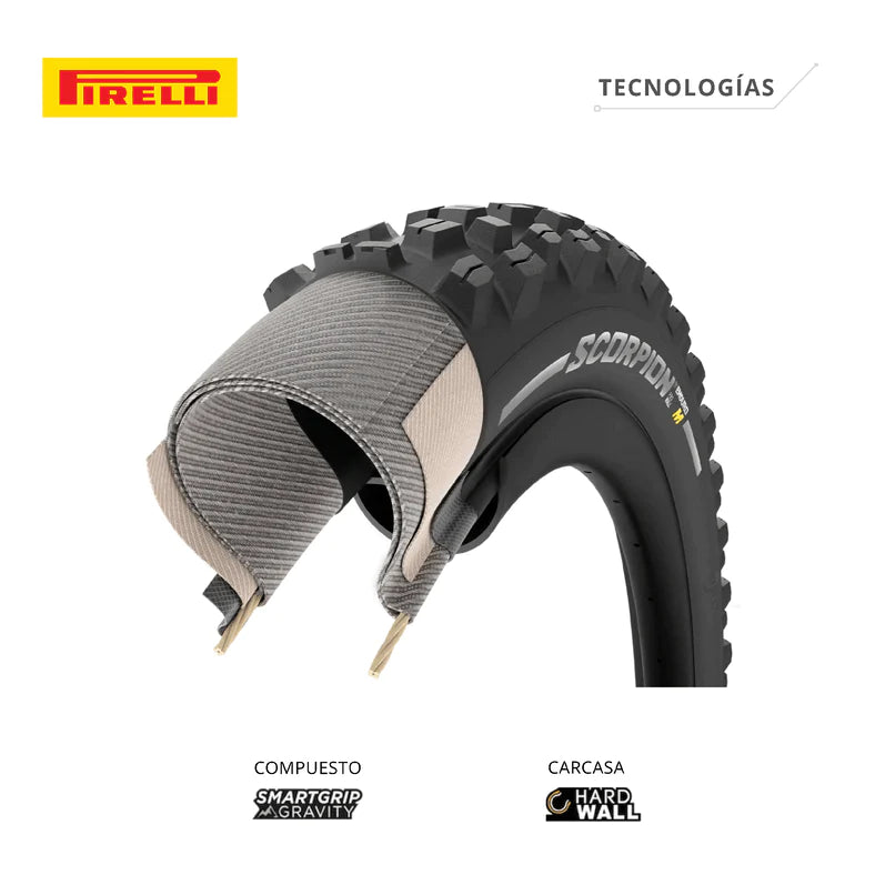 LLANTAS MTB  PIRELLI Scorpion Enduro R 65-622 33B