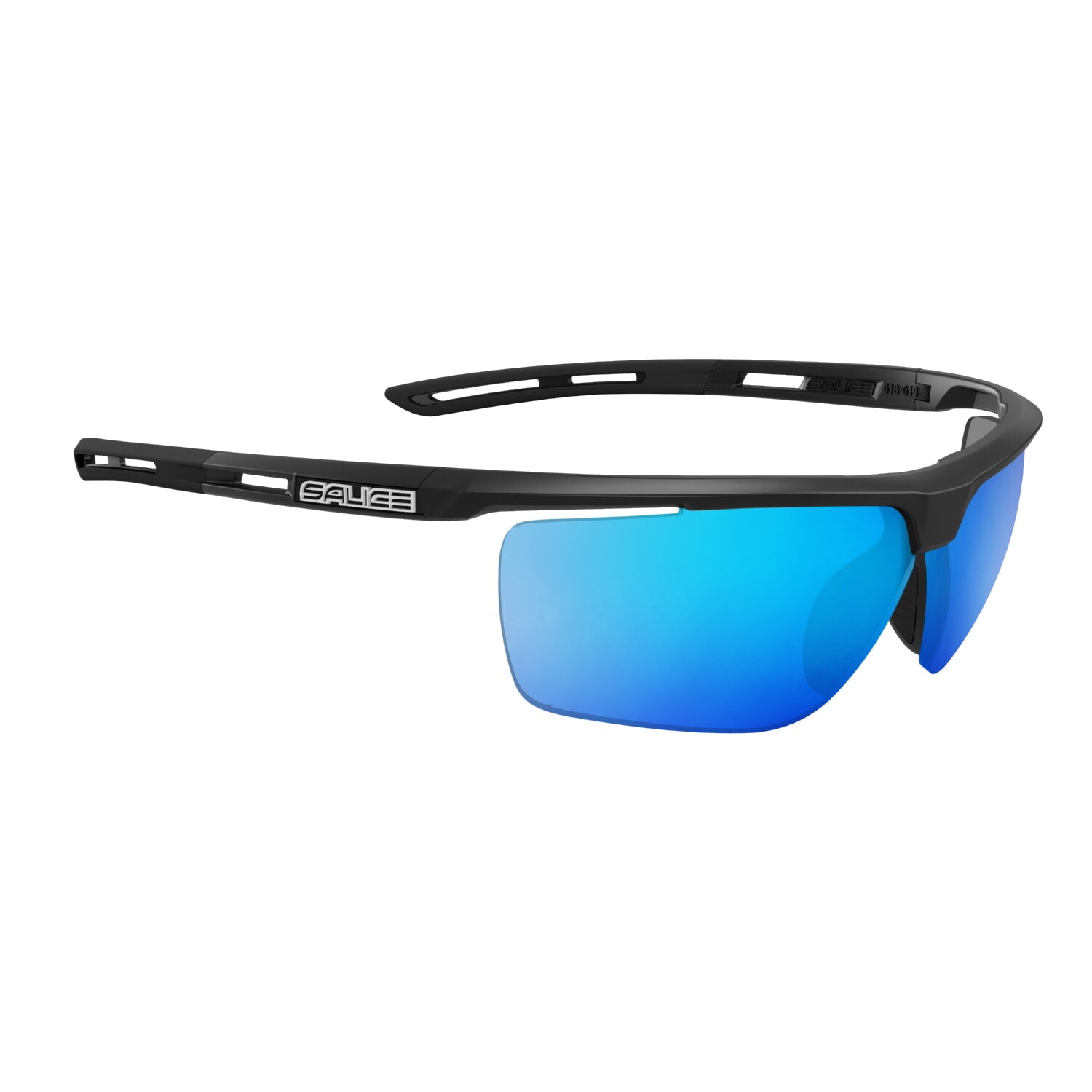 Lentes Salice Negro Espejo Azul (019Rw)