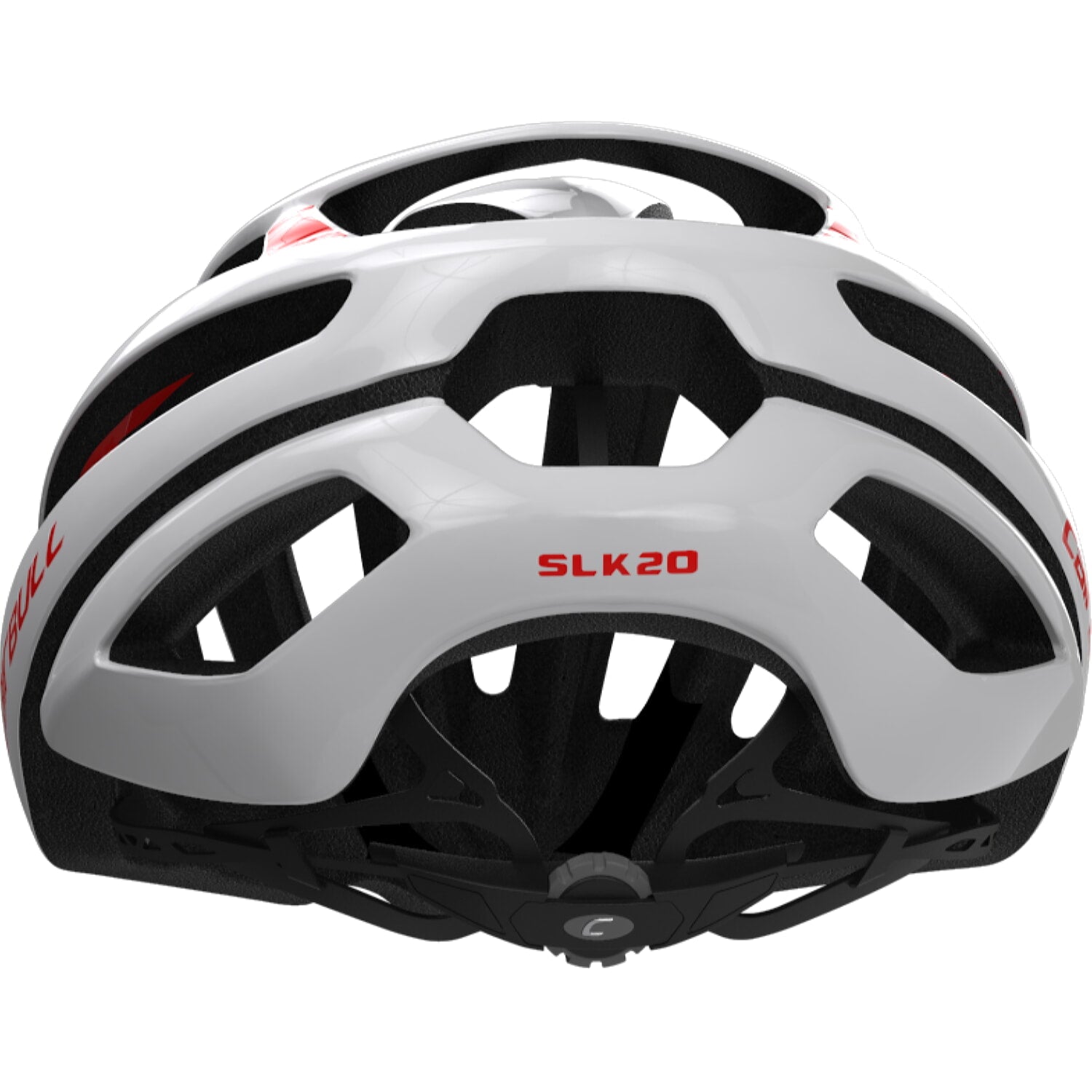 Casco Cairbull Mod Slk20 Talla M (54-58) Blanco/Rojo