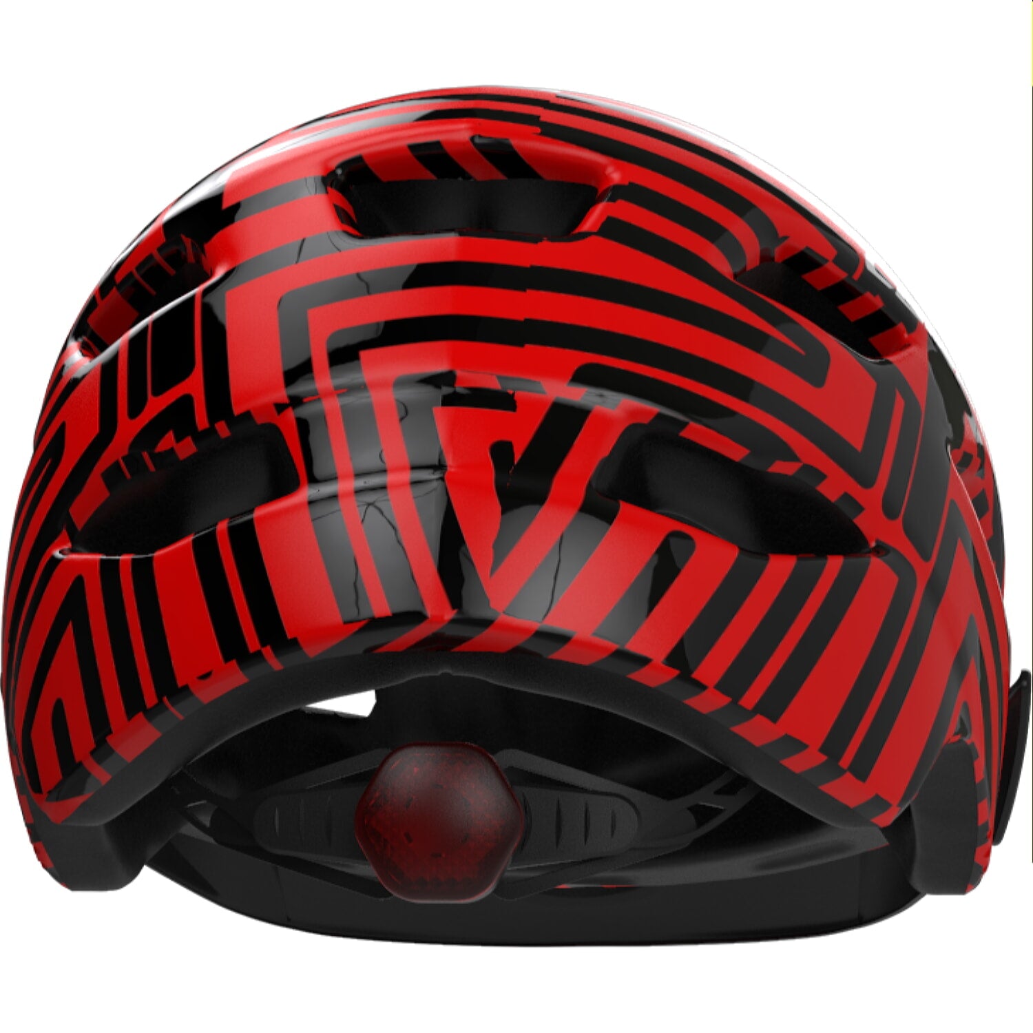 Casco Cairbull Joytrack P/Niño Talla S-M(50-57)Negro/Rojo