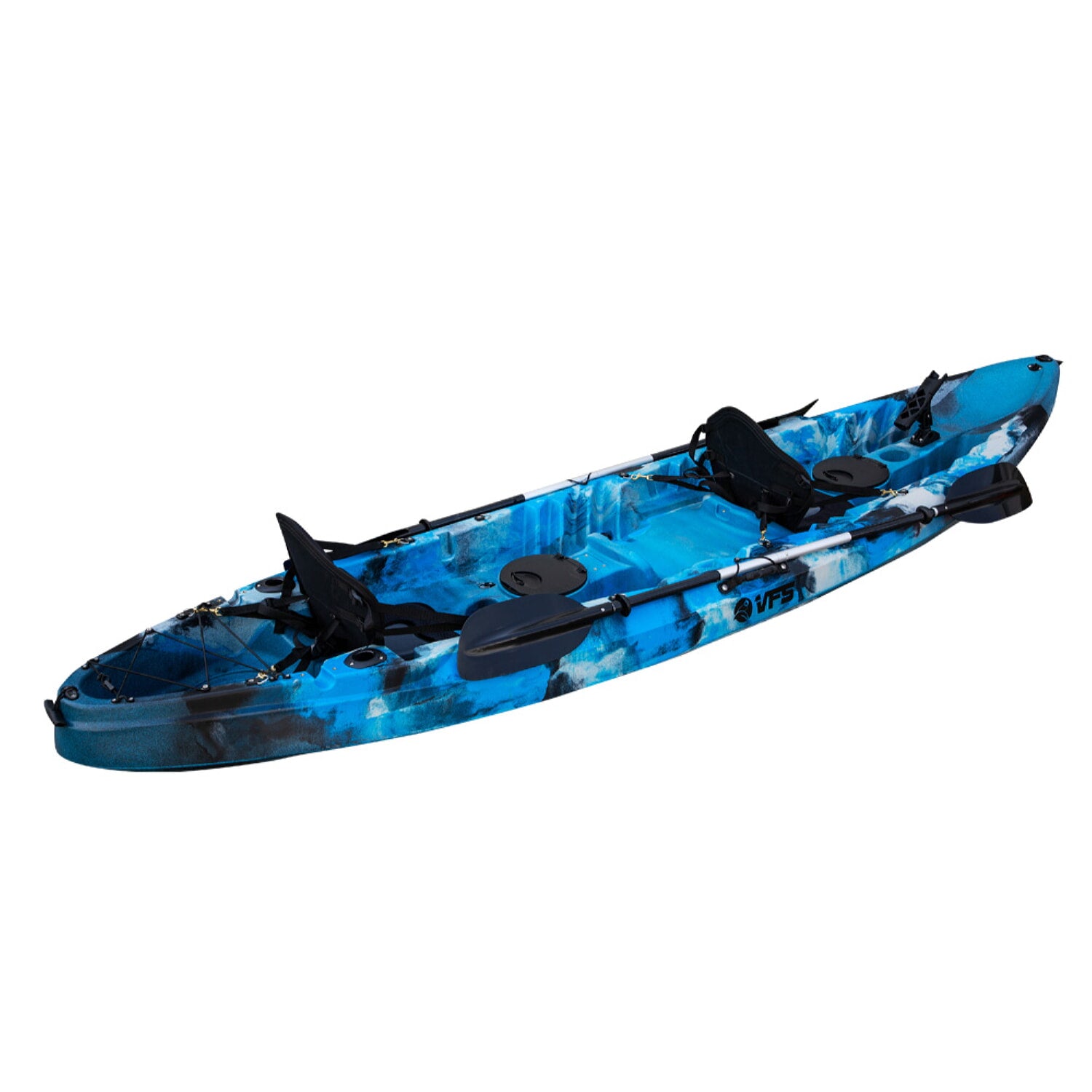Kayak Coiba (3700Mm) 12FT - Blue Gray Black
