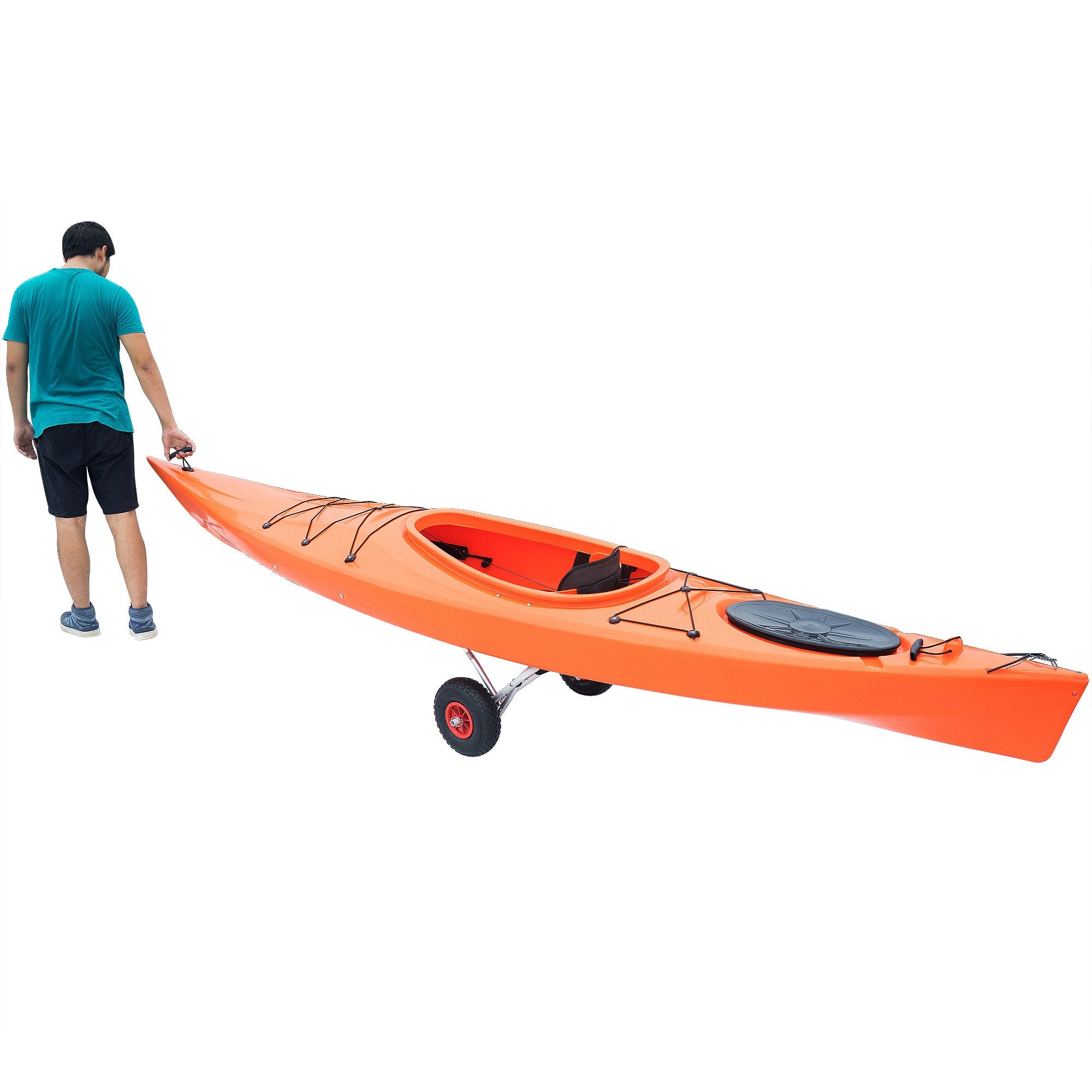 Carretilla P/Kayak - (Mod B). Plata