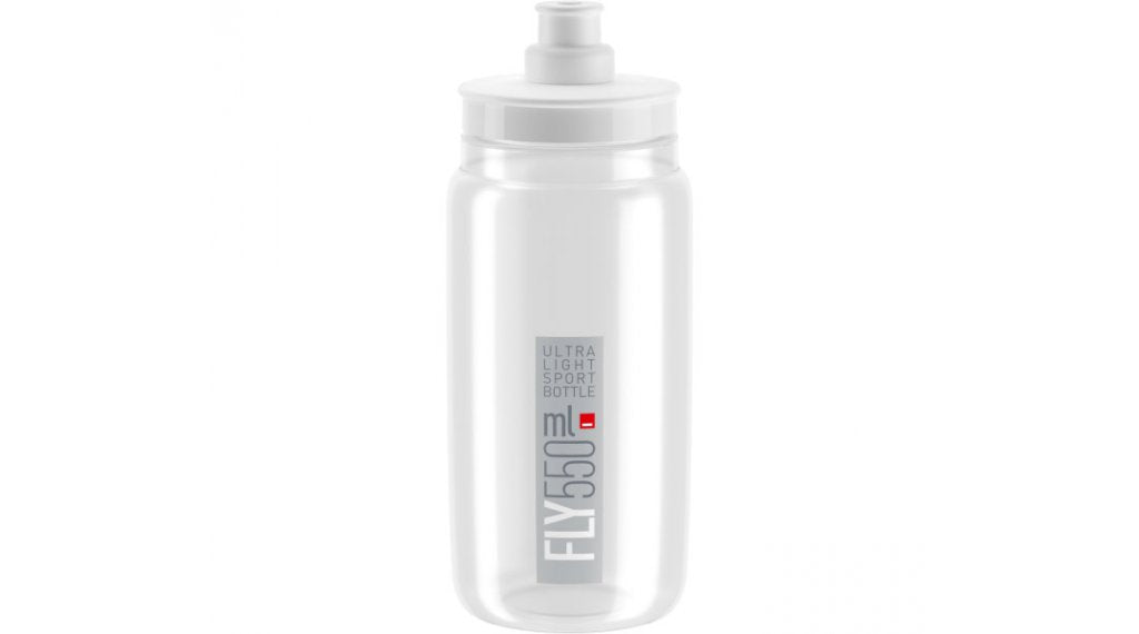 Elite Botella Fly Clear Grey Logo 550 Ml