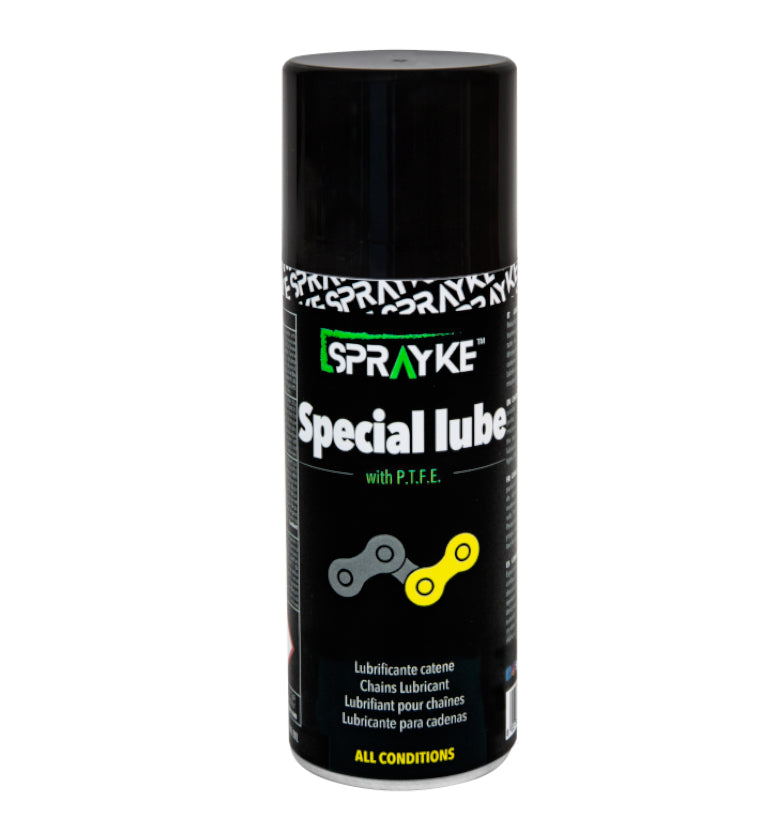 SPRAYKE Special Lube Lubricante de cadena con aceite fluido de silicona en spray