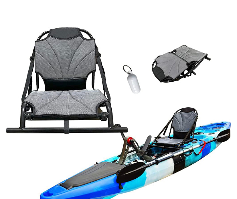 Kayak Okuma Roxter de pesca equipado con silla de aluminio ultraconfort