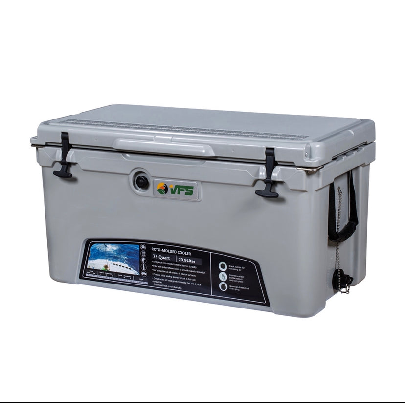 COOLER 75 QT COOL GRAY