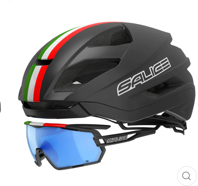 Casco Salice modelo Levante Talla S-M 52-58 Negro/Ita