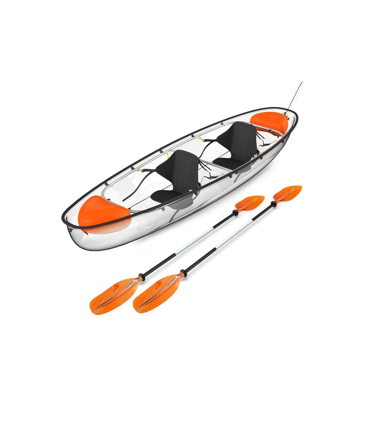 Kayak Transparente Doble