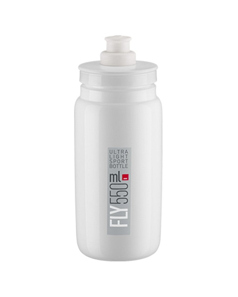 Elite Botella Fly White Grey Logo 550 Ml