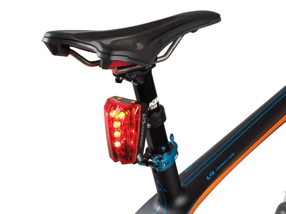 Luces Posterior Dos Laser + 5 Led Rojos
